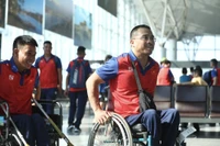 越南残疾人体育代表团预计将派出180至185人参赛。图自越通社