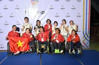 越南田径队。图自越通社