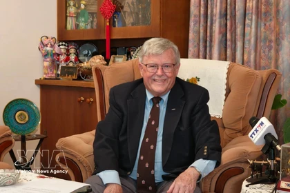 澳大利亚新南威尔士大学澳大利亚国防学院卡尔·塞耶教授。图自越通社