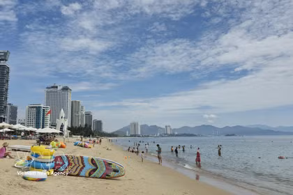 庆和迈向国际海洋旅游中心。图自越通社