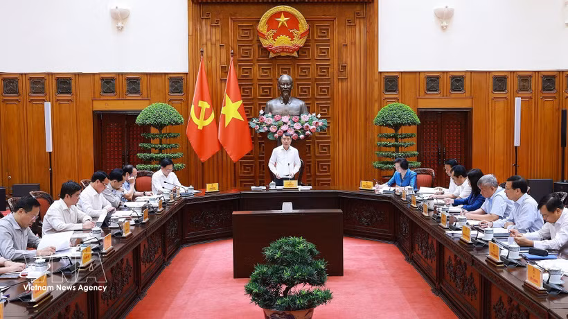 会议现场。图自越通社