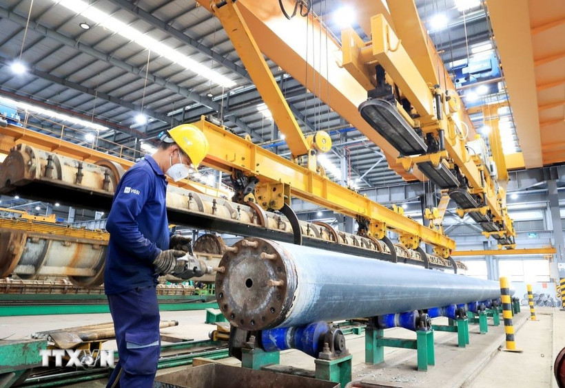 2025年，越南吸引的FDI注册资本总额超过384亿美元，同比增长0.5%。图自越通社