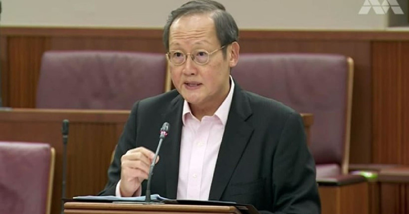 新加坡人力部部长陈诗龙。图自kuanyewism.com