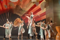 当代芭蕾舞剧《楮皮纸》（Dó）是一部从越南民间素材（如鱼笼、纸扇、花席和楮皮纸）汲取灵感的艺术作品。组委会供图