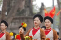 发展越南文化、越南人是国家可持续发展的精神基石和内生动力。图自越通社 