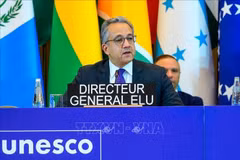 UNESCO总干事哈立德·埃纳尼。图：越通社发