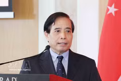 新加坡国立大学（NUS）教授武明姜 图自越通社 