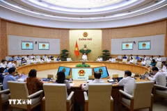 政府总理黎明兴主持2026年7月例行会议会议 图自越通社