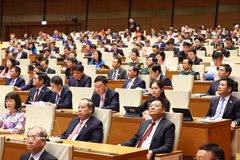 会议场景 图自越通社
