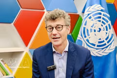 联合国教科文组织（UNESCO）驻越南首席代表乔纳森·华莱士·贝克 图自越通社