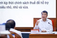 越南政府总理黎明兴发表讲话 图自越通社