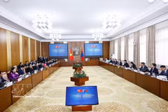 越南政府总理黎明兴主持召开会议，研究《投资法》修订案、《招标法》修订案、《国家预算统一法》草案和《中小企业发展法》草案以及相关法律草案中的土地财政、土地价格等问题 图自越通社