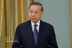越共中央总书记、国家主席苏林 图自越通社