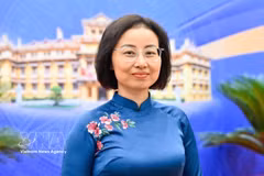 越南驻丹麦大使阮黎青 图自越通社