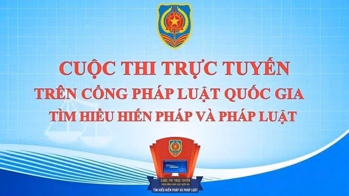 在国家法律门户网站举办的宪法和法律知识线上竞赛共吸引2584819人次参加。越通社发