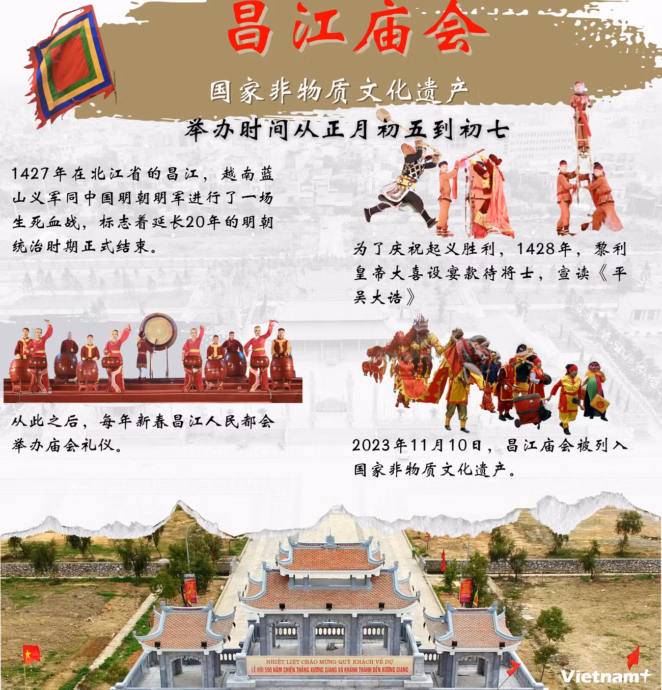 图表新闻：昌江庙会—越南非物质文化遗产 ảnh 1