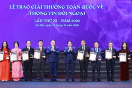 越通社在2025年第十一届全国对外新闻奖的烙印