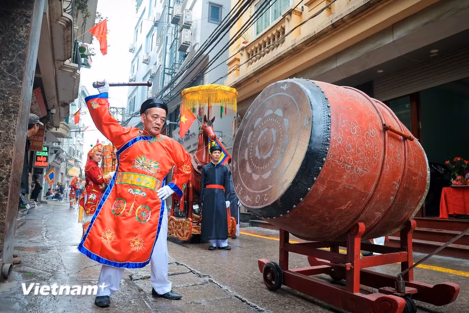 2020年，该庙会被公认为“国家级非物质文化遗产”。（图自Vietnam+）