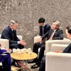 财政部长在2026年APEC财长会议期间与世界银行执行董事举行工作会谈。图自财政部