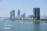 岘港市的一角。图自越通社
