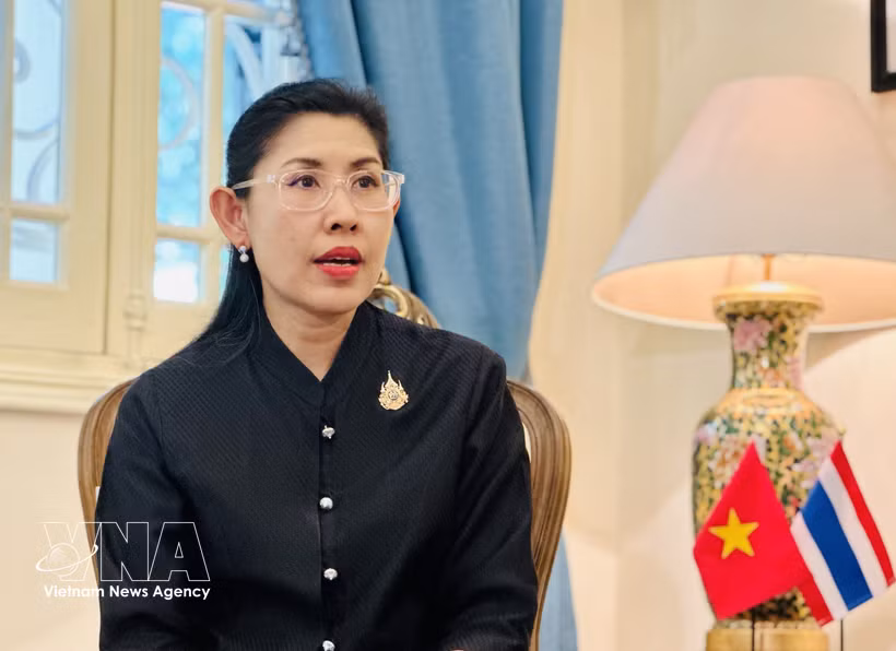 泰国驻越大使乌拉萨蒂·斯里菲罗玛亚。图自越通社
