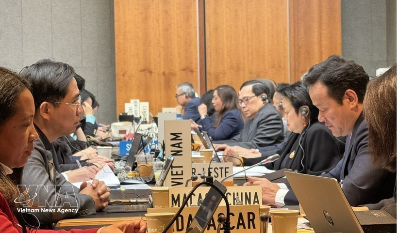 越南出席世贸组织2026年度第一次例会。图自越通社