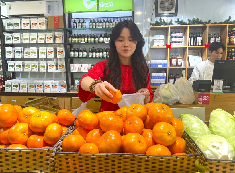 今年春节礼盒市场中，“绿色”、“环保”和“高实用价值”产品明显增多。图自越通社