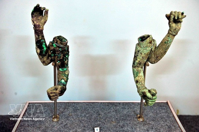 属于喔㕭文化的考古文物。图自越通社