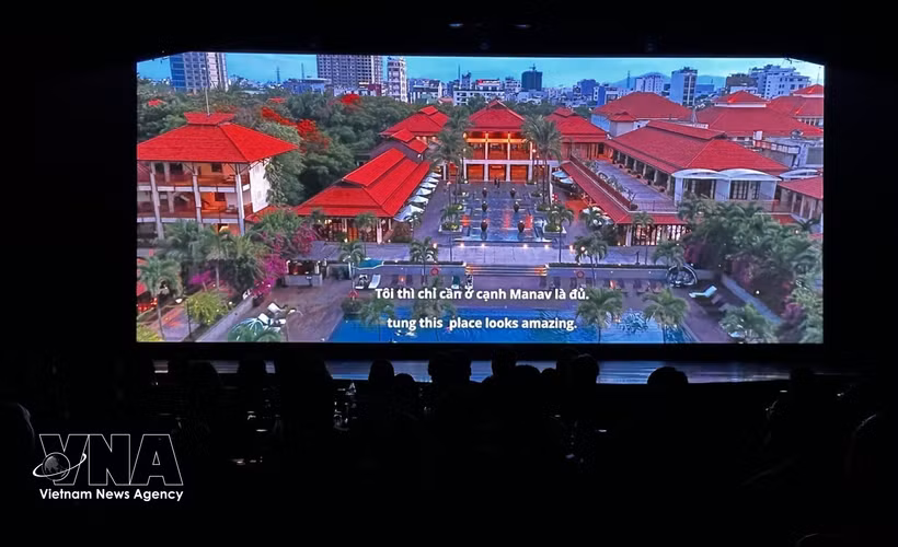 岘港美景成为电影《Love in Vietnam》的一大亮点。图自越通社
