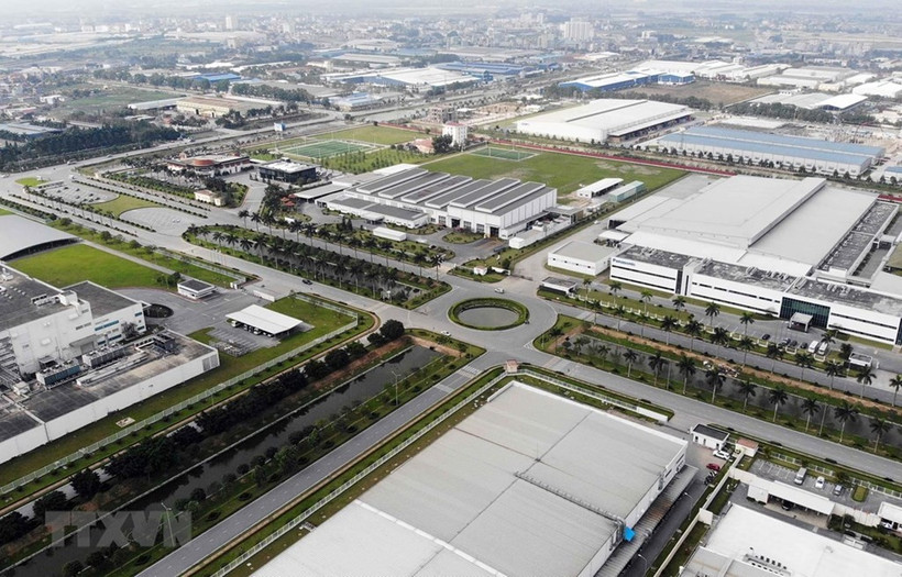 二号升龙工业园区。图自越通社