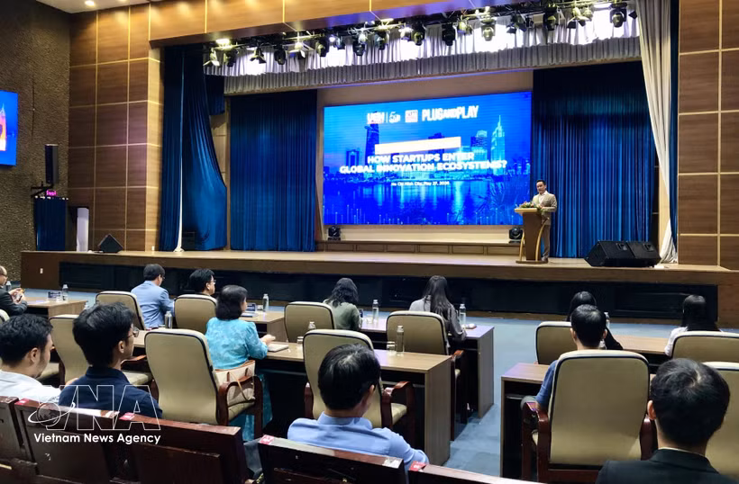 论坛场景。图自越通社