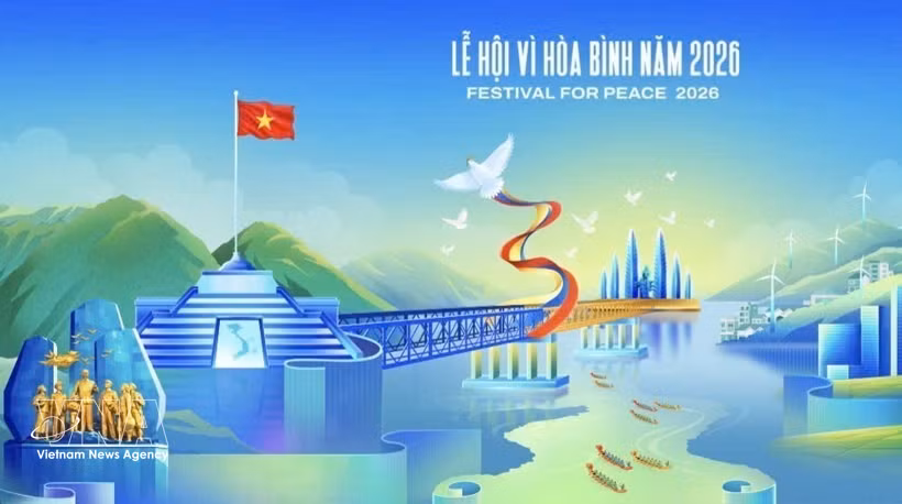 2026年广治省和平节形象标识正式出炉。图自越通社