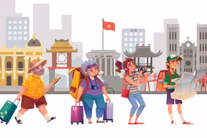 2026年前4个月赴越旅游的国际游客达880万人次