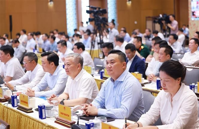 出席会议的代表们。图自越通社 dai-bieu-du-hn.jpg