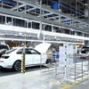 Vinfast汽车生产线。图自越通社
