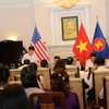 越南与美国启动第二轮双边对等贸易协定谈判。图自越通社