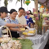 2026年顺化节素食节现场。图自越通社