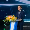 越南国家能源工业公司总经理黎玉山在活动上发言。图自越通社