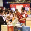 老挝第六届国际图书节现场。图自越通社