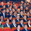 越共中央总书记、国家主席苏林出席中越友好专场文艺演出。图自越通社
