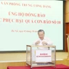 越共中央总书记苏林参加慈善一日捐活动。图自越通社