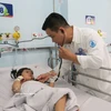 越南全国累计报告手足口病超过25000例。图自越通社