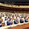 第十五届国会八次会议场景。图自越通社