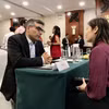 参加“越南和印度企业与投资对接活动”的代表。图自越通社