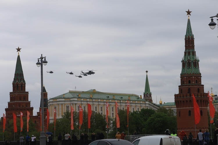 俄罗斯举行空军阅兵,庆祝反法西斯战争胜利75周年(1945年5月9日—2020年5月9日)。图片来源:越通社