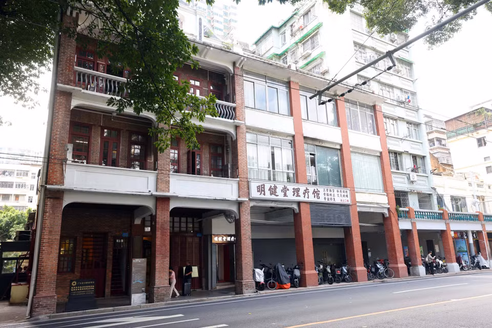 位于广东省广州市越秀区文明路248号、250号的越南青年革命同志会旧址。图自越通社/范坚