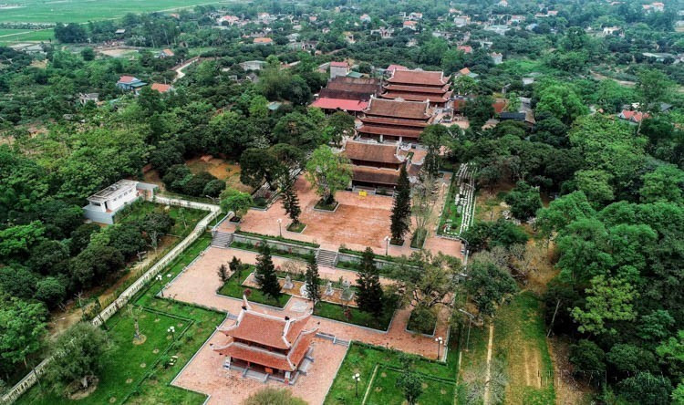 广宁省陈朝历史遗迹区内的琼林寺,位于仙游山,自李朝时期创建,至陈朝扩建。图自越通社
