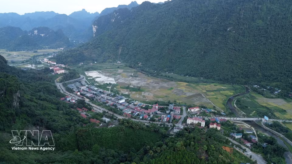 宣光省林平乡中心地区景观。图自越通社