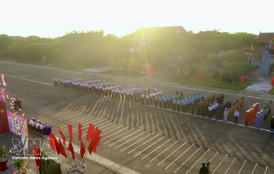 在长沙特区的第十四号投票站。图自越通社图自越通社
