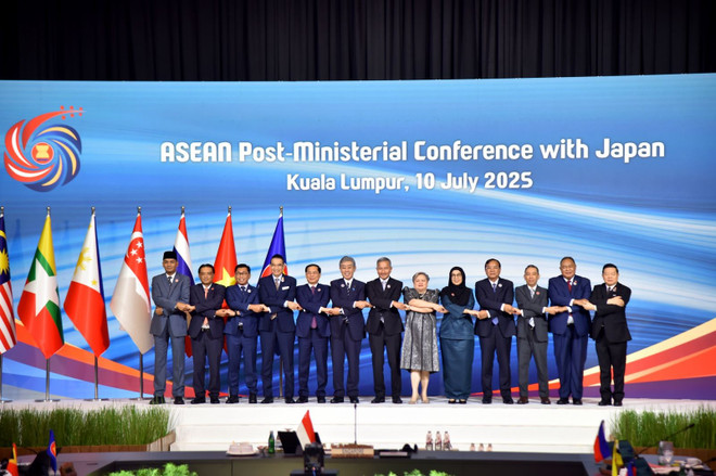 东盟-日本外长会议。图自越通社 hnbt-asean-nhat-ban.jpg